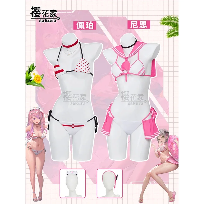 qq28LQGame Nikke The Goddess of Victory Neon Pepper Cosplay Costume Summer Swimwear Halloween Carnival Party Outfits Sexy Swimsu
qq28LQGame Nikke The Goddess of Victory Neon Pepper Cosplay Costume Summer Swimwear Halloween Carnival Party Outfits Sexy Swimsu