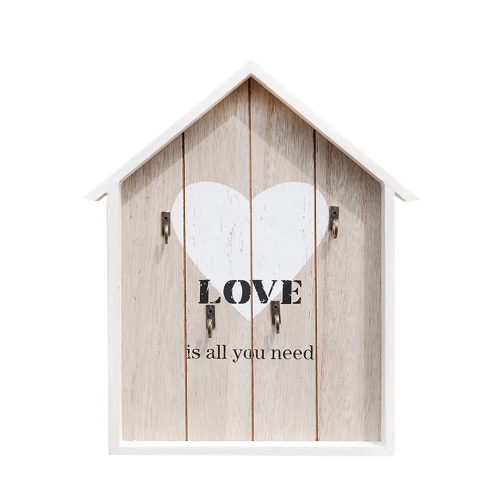 Retro Box Wall Mounted Wooden House Holder for Accessories Key ganizer Vintage Style Home Decor Key Storage Shelf
Retro Box Wall Mounted Wooden House Holder for Accessories Key ganizer Vintage Style Home Decor Key Storage Shelf