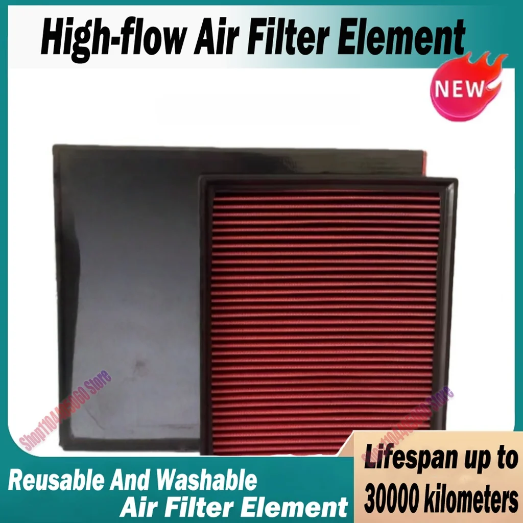 Car High Flow Air Filter For Ford Ranger Everest (U375/T6) Diesel ROEWE RX8 MAXUS D90 T60 20L4E EB3G-9601-AA Washable Reusable
Car High Flow Air Filter For Ford Ranger Everest (U375/T6) Diesel ROEWE RX8 MAXUS D90 T60 20L4E EB3G-9601-AA Washable Reusable