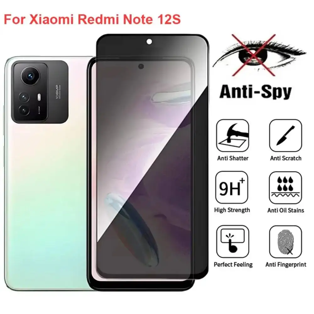 For Xiaomi Note 12S Anti Spy Privacy Tempered Glass Screen Protector Compatible For Redmi Note12s Phone Film
For Xiaomi Note 12S Anti Spy Privacy Tempered Glass Screen Protector Compatible For Redmi Note12s Phone Film