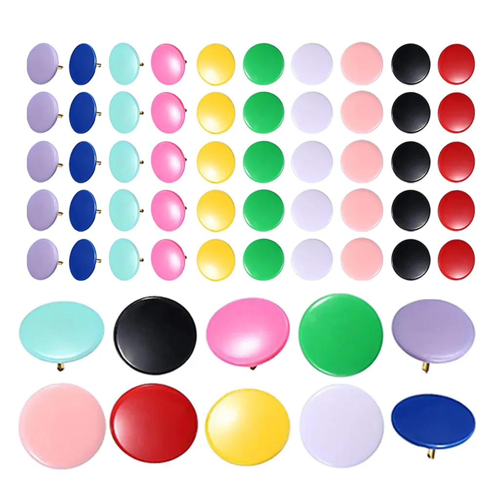 300Pcs Flat Round Head Thumb Tacks Colorful Decorative Push Pins for Cork Board Foam Fabric Bulletin Board Poster Memo Wall Art
300Pcs Flat Round Head Thumb Tacks Colorful Decorative Push Pins for Cork Board Foam Fabric Bulletin Board Poster Memo Wall Art