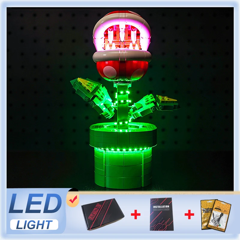 Комплект светодиодных фонарей своими руками для LEGO 71426 Plant Piranha (только светодиодный светильник, без модели блоков)
Комплект светодиодных фонарей своими руками для LEGO 71426 Plant Piranha (только светодиодный светильник, без модели блоков)
