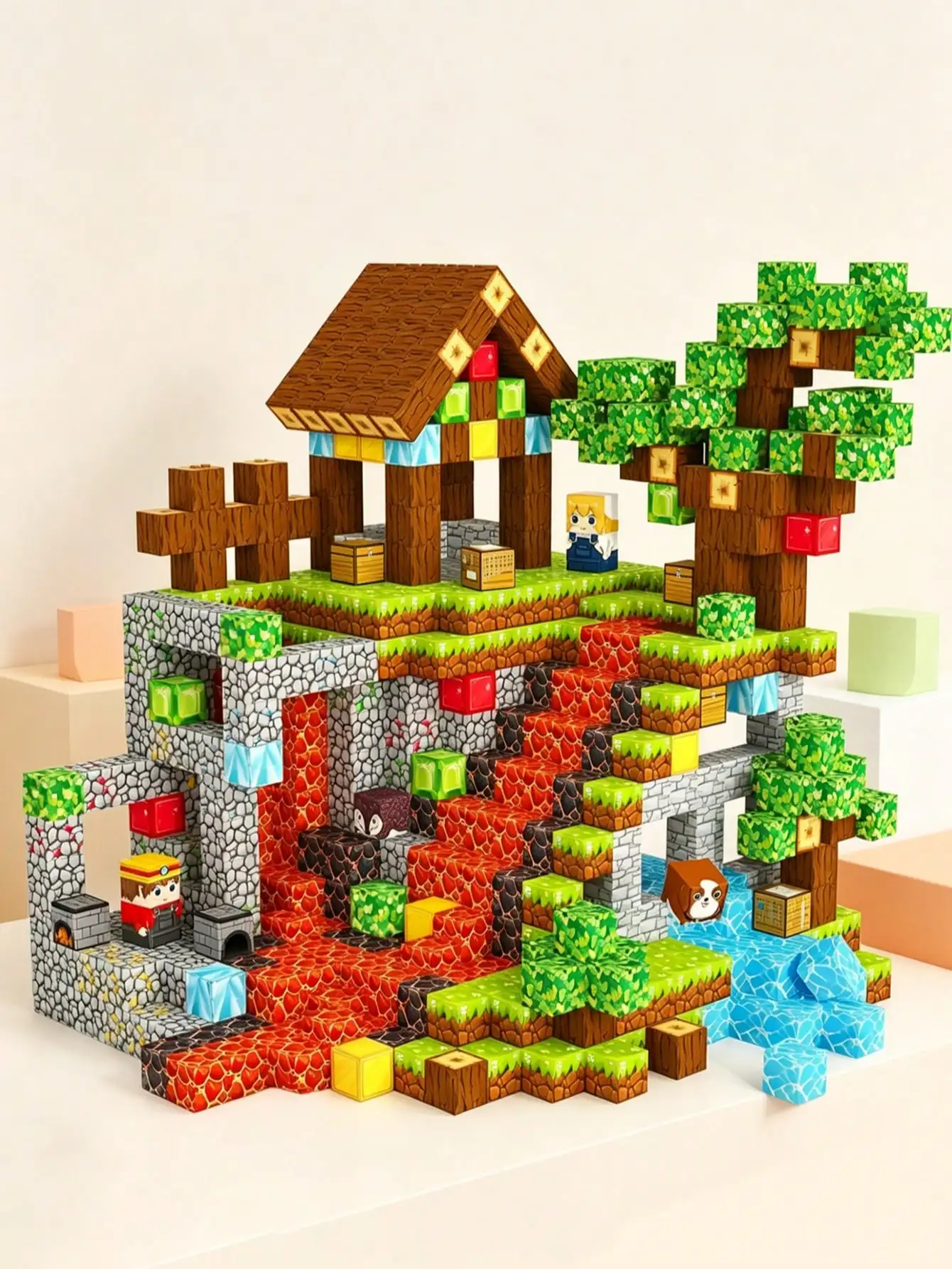 Magnetic Building Blocks, Magnetic Toy Bricks, Magnetic Cube Puzzle, Sensory STEM Toys For Boys And Girls, Birthday Gift, Outdoor Travel Game, Random Color (Suitable For 3 Years Old And Above)
Magnetic Building Blocks, Magnetic Toy Bricks, Magnetic Cube Puzzle, Sensory STEM Toys For Boys And Girls, Birthday Gift, Outdoor Travel Game, Random Color (Suitable For 3 Years Old And Above)