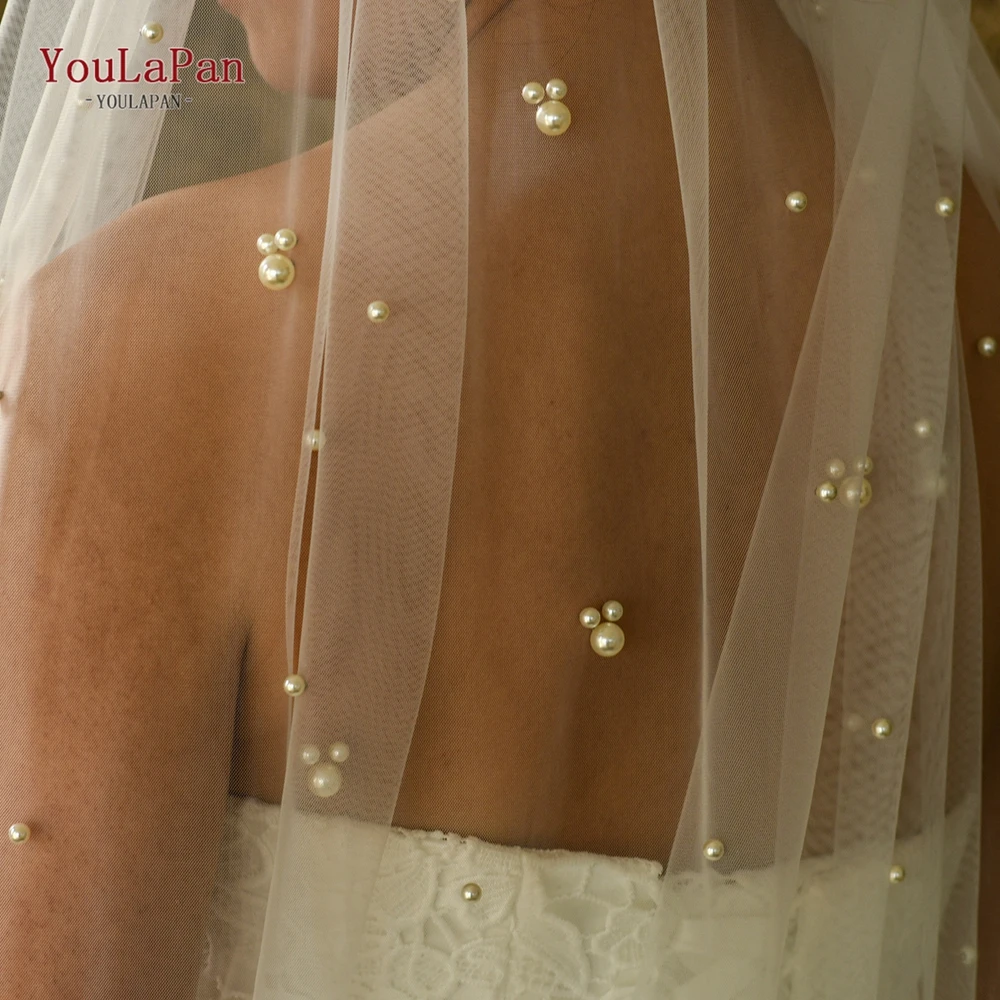 Короткая свадебная фата YouLaPan V130, фата с бисером и жемчугом, мягкая одноуровневая, с обрезанными краями, свадебный аксессуар для невесты
Короткая свадебная фата YouLaPan V130, фата с бисером и жемчугом, мягкая одноуровневая, с обрезанными краями, свадебный аксессуар для невесты