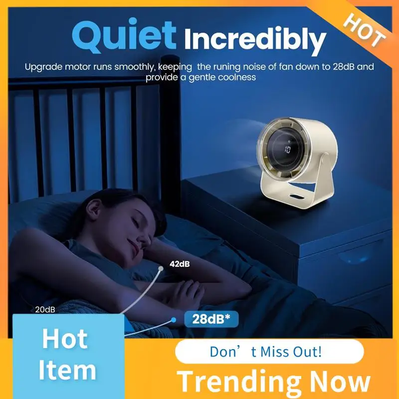 AB08-Desk Fan With Battery Operated,Quiet Display Portable Fan For Office,Home,100 Speeds 115° Tilt Table Fan
AB08-Desk Fan With Battery Operated,Quiet Display Portable Fan For Office,Home,100 Speeds 115° Tilt Table Fan