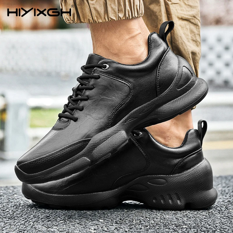 2025 New Men's Genuine Leather Walking Shoes Breathable Walking Sneakers Lightweight Comfortable Casual Running Shoes for Men
2025 New Men's Genuine Leather Walking Shoes Breathable Walking Sneakers Lightweight Comfortable Casual Running Shoes for Men