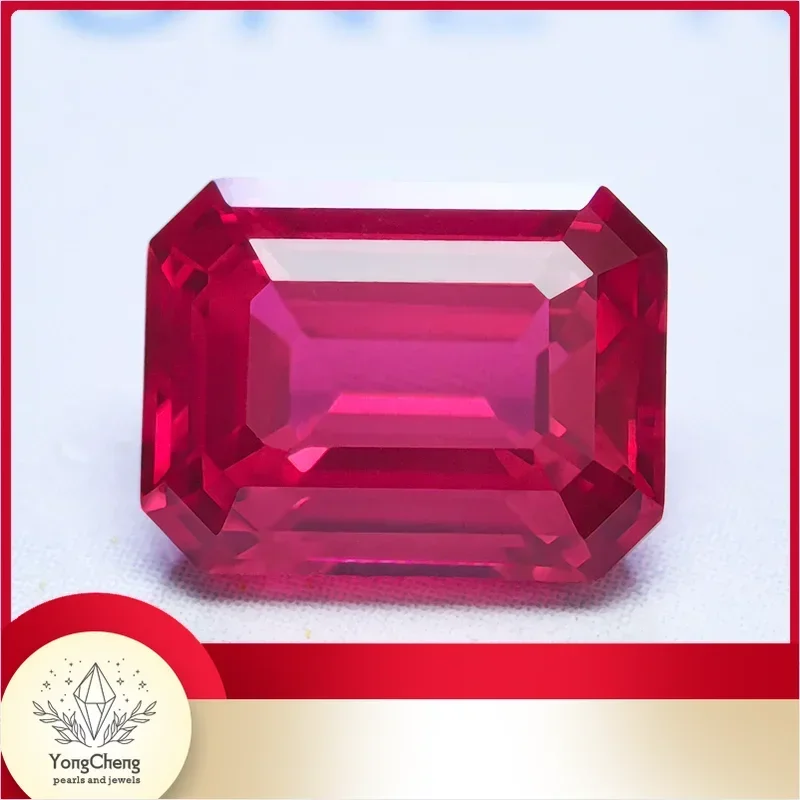 Lab Grown Ruby Emerald Cut Red Color Gemstone For Charms DIY Ring Necklace Earrings Materials Selectable AGL Certificate
Lab Grown Ruby Emerald Cut Red Color Gemstone For Charms DIY Ring Necklace Earrings Materials Selectable AGL Certificate