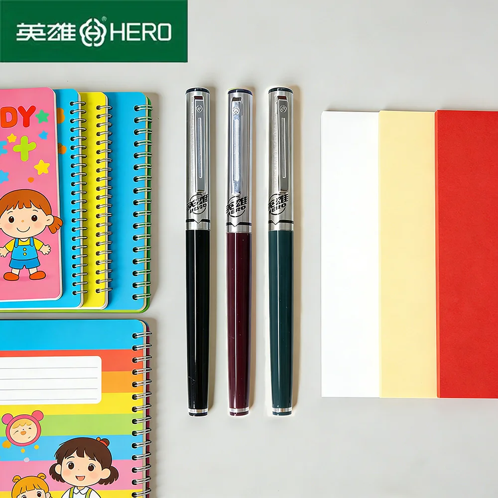 Hero 240 Retro Fountain Pen Set for Students Kids School Writing Practice Classic Metal Plane Nib Vintage Style Stationery Gift
Hero 240 Retro Fountain Pen Set for Students Kids School Writing Practice Classic Metal Plane Nib Vintage Style Stationery Gift