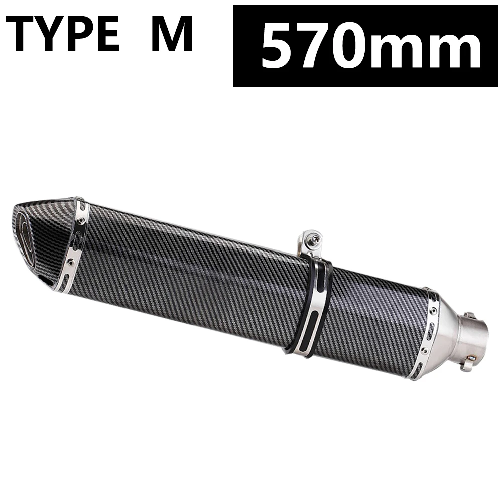 Universal 38-51mm Slip - On 370mm 470mm 570mm Stainless Steel Durable Factory Price Motorcycle Exhaust Vent Pipe With Muffler
Universal 38-51mm Slip - On 370mm 470mm 570mm Stainless Steel Durable Factory Price Motorcycle Exhaust Vent Pipe With Muffler
