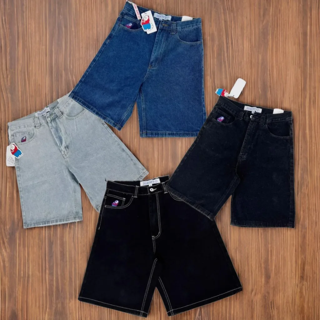 Hip hop 2000s vintage jeans american streetwear embroidery cartoon denim shorts skateboard loose basketball skate casual pants
Hip hop 2000s vintage jeans american streetwear embroidery cartoon denim shorts skateboard loose basketball skate casual pants