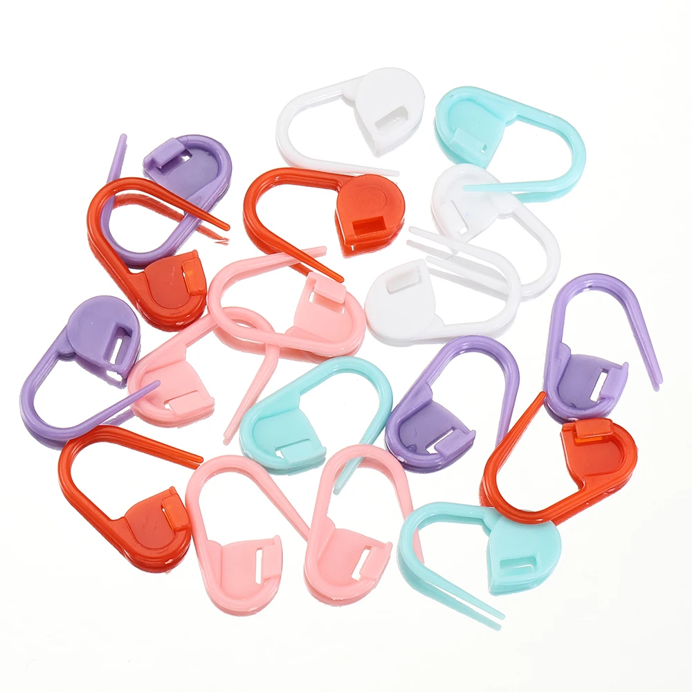 100pcs Candy Color Plastic Clip Pins Cute Locking Stitch Markers Crochet Latch Knit Hook Needlework DIY Sewing Crafts Tool
100pcs Candy Color Plastic Clip Pins Cute Locking Stitch Markers Crochet Latch Knit Hook Needlework DIY Sewing Crafts Tool