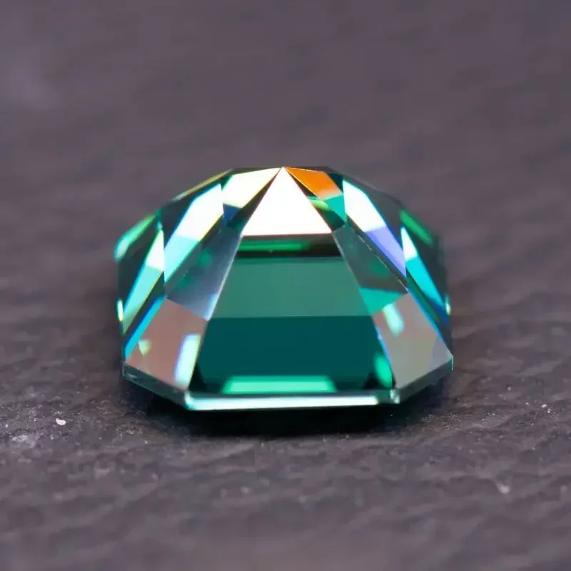 Wholesale Moissanite Asscher Cut Natural Emerald Green Color VVS1 Charms Gemstone DIY Ring Necklace Earrings Main Materials Cer
Wholesale Moissanite Asscher Cut Natural Emerald Green Color VVS1 Charms Gemstone DIY Ring Necklace Earrings Main Materials Cer