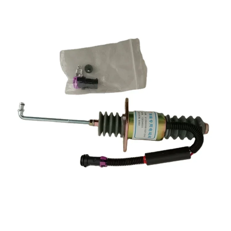 Original Weichai 24v 612600081531 Stop Solenoid for Weichai Marine Engine WD12
Original Weichai 24v 612600081531 Stop Solenoid for Weichai Marine Engine WD12