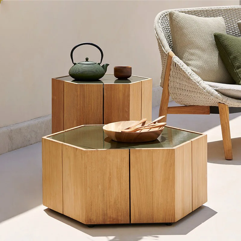 Outdoor solid wood coffee table, wooden pier combination, courtyard garden, waterproof and sunscreen
Outdoor solid wood coffee table, wooden pier combination, courtyard garden, waterproof and sunscreen