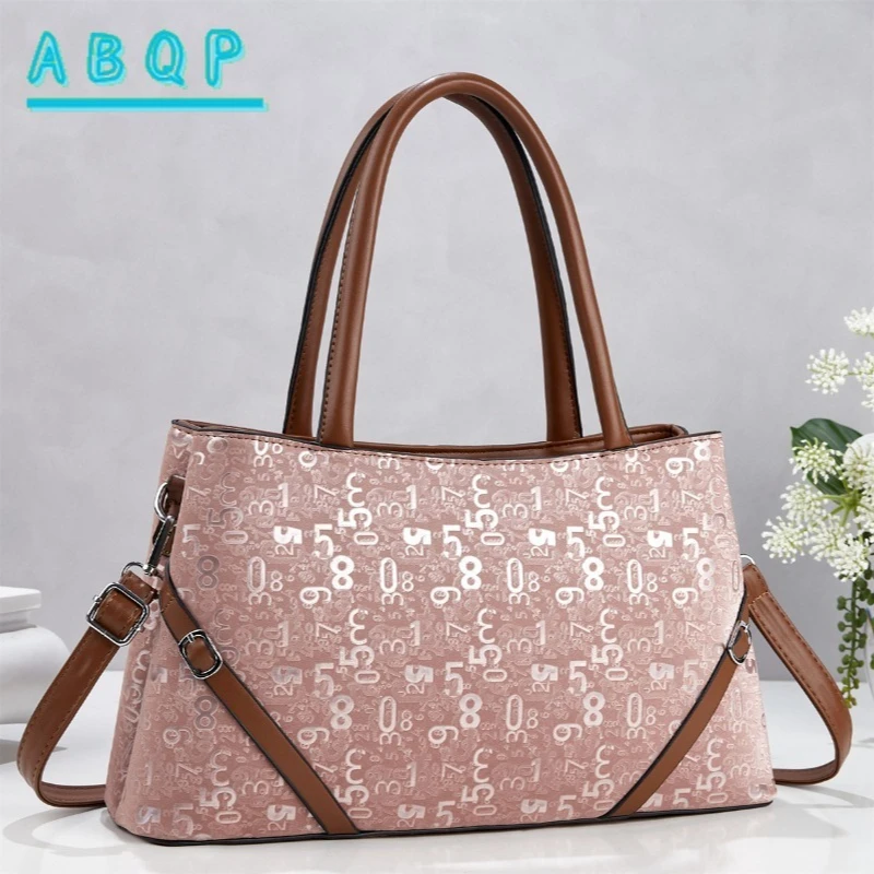 ABQP New Women's Handbag Luxury Brand Personality Fashion Women's Shoulder Bag PU Large Capacity Casual Women's Bag High Quality
ABQP New Women's Handbag Luxury Brand Personality Fashion Women's Shoulder Bag PU Large Capacity Casual Women's Bag High Quality
