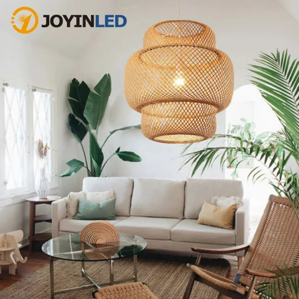 JOYINLED Chinese Classical Bamboo Woven Chandelier Creative Restaurant House Rattan Chandelier Classic Chinese Pendant Light
JOYINLED Chinese Classical Bamboo Woven Chandelier Creative Restaurant House Rattan Chandelier Classic Chinese Pendant Light