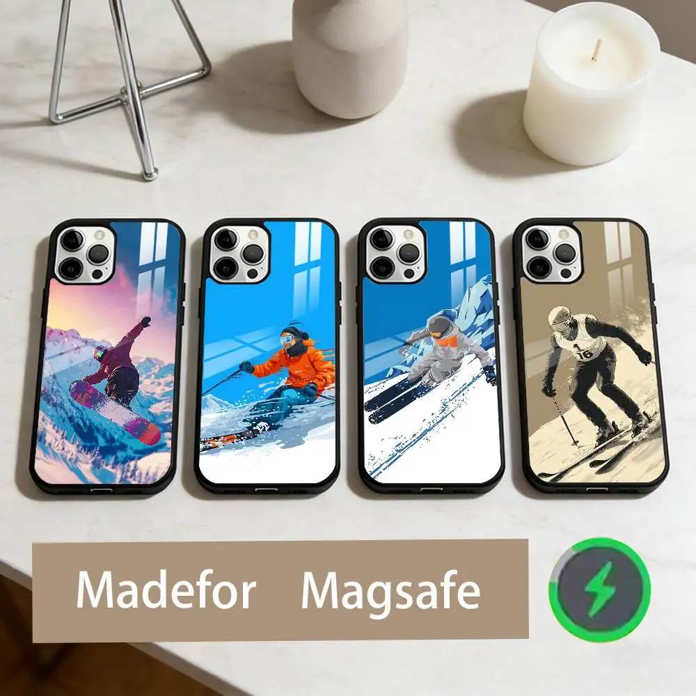 Snow Mountain Skiing Ski Phone Case For iPhone17,16,15,14,13,12,11 Plus,Pro Max Magnetic For Magsafe Wireless Charging
Snow Mountain Skiing Ski Phone Case For iPhone17,16,15,14,13,12,11 Plus,Pro Max Magnetic For Magsafe Wireless Charging