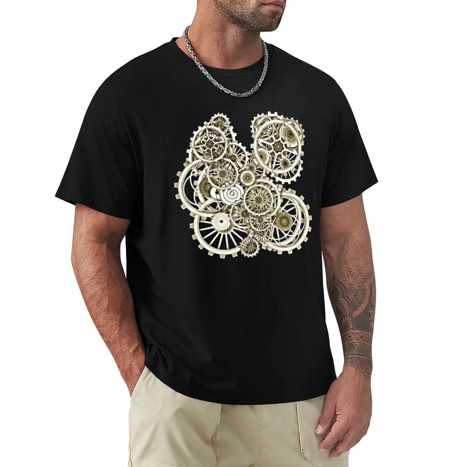 Steampunk Gears on your Gear No.2 Vintage Style Steampunk T-Shirt Outdoor Working T-Shirt
Steampunk Gears on your Gear No.2 Vintage Style Steampunk T-Shirt Outdoor Working T-Shirt