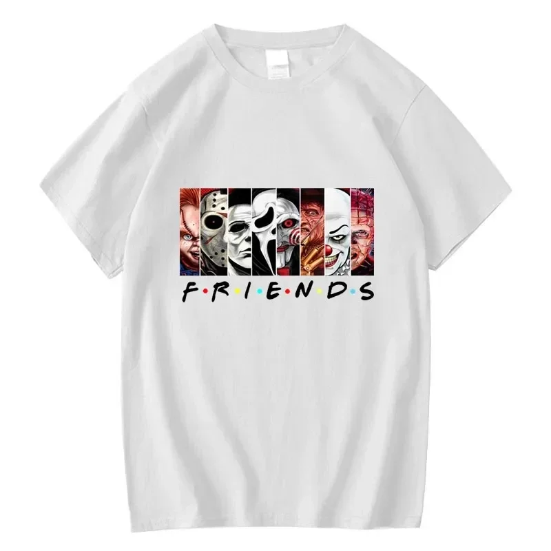 Men's100% Cotton High Quality T-shirt T-shirt Funny Friends Print T Shirt Summer Cool O-neck Men T-shirt Tops Streetwea
Men's100% Cotton High Quality T-shirt T-shirt Funny Friends Print T Shirt Summer Cool O-neck Men T-shirt Tops Streetwea