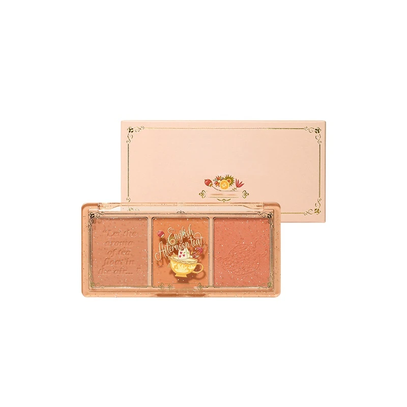 Three-color blush eyeshadow integrated plate, milk tea orange natural multi-color combination rouge
Three-color blush eyeshadow integrated plate, milk tea orange natural multi-color combination rouge