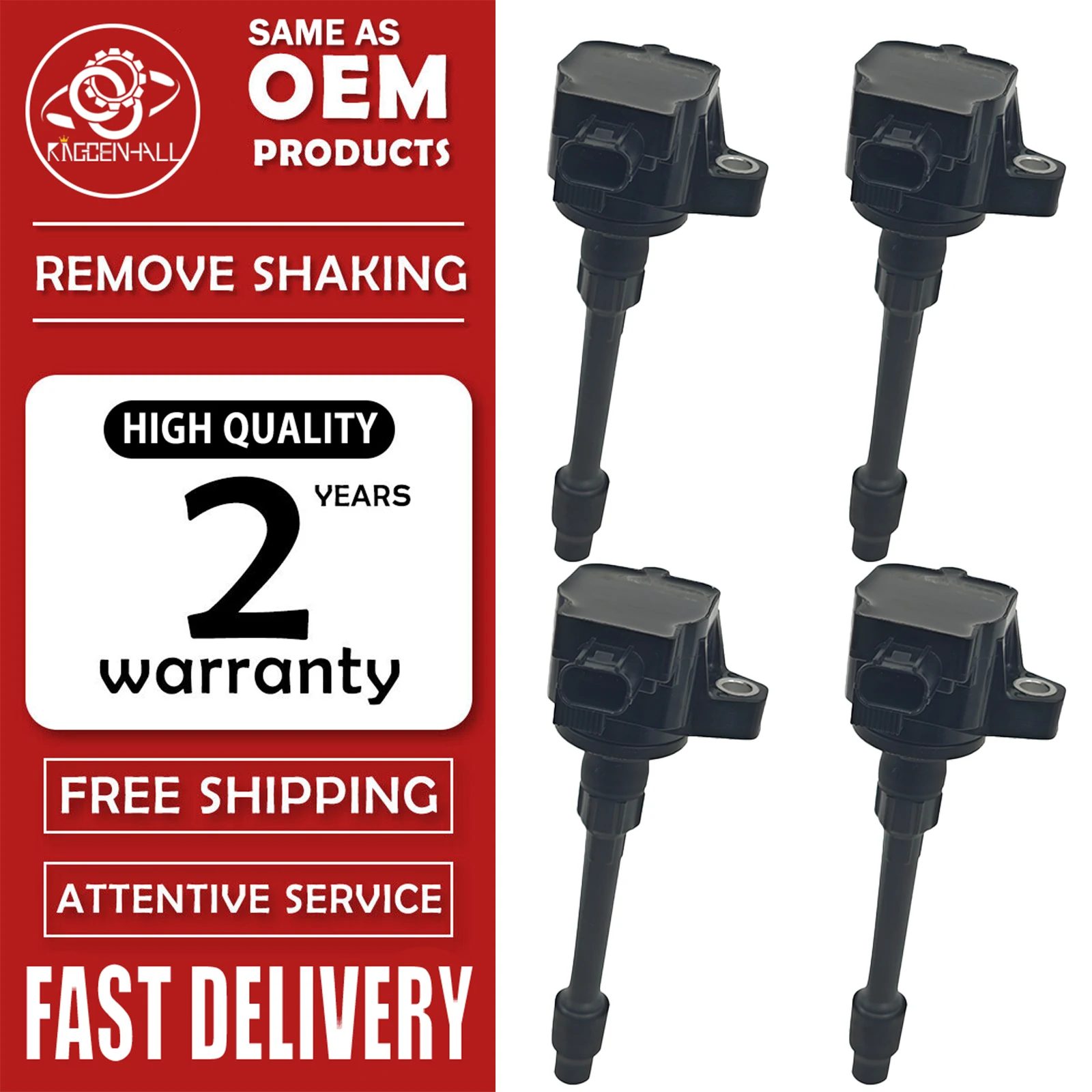 Brand New Ignition Coil 30520-59B-013 Compatible With Honda Civic CR-V Accord 1.5L Turbo 2016-2022 Auto Replace Part 3052059B013
Brand New Ignition Coil 30520-59B-013 Compatible With Honda Civic CR-V Accord 1.5L Turbo 2016-2022 Auto Replace Part 3052059B013