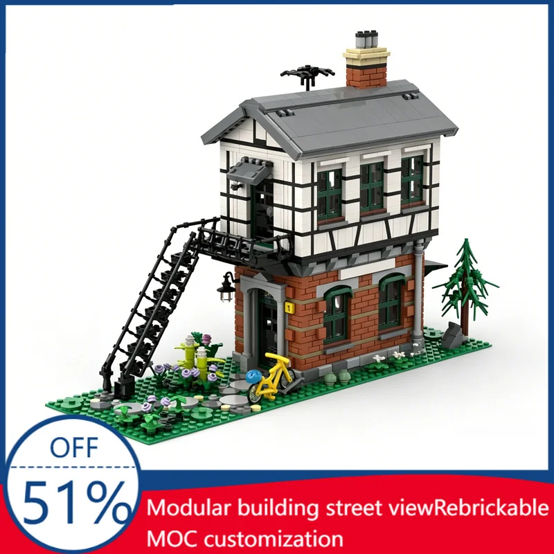 NEW 1787Pcs Signal Box Custom Building Blocks Railway Station Scene Model Educational Assembly Toy For Collectors Christmas Gift
NEW 1787Pcs Signal Box Custom Building Blocks Railway Station Scene Model Educational Assembly Toy For Collectors Christmas Gift