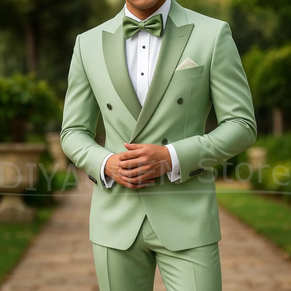 Мужской двубортный костюм, модный пиджак с лацканами и брюками, шикарный смокинг для жениха, свадебной вечеринки, выпускного вечера, тонкий из двух предметов
Мужской двубортный костюм, модный пиджак с лацканами и брюками, шикарный смокинг для жениха, свадебной вечеринки, выпускного вечера, тонкий из двух предметов