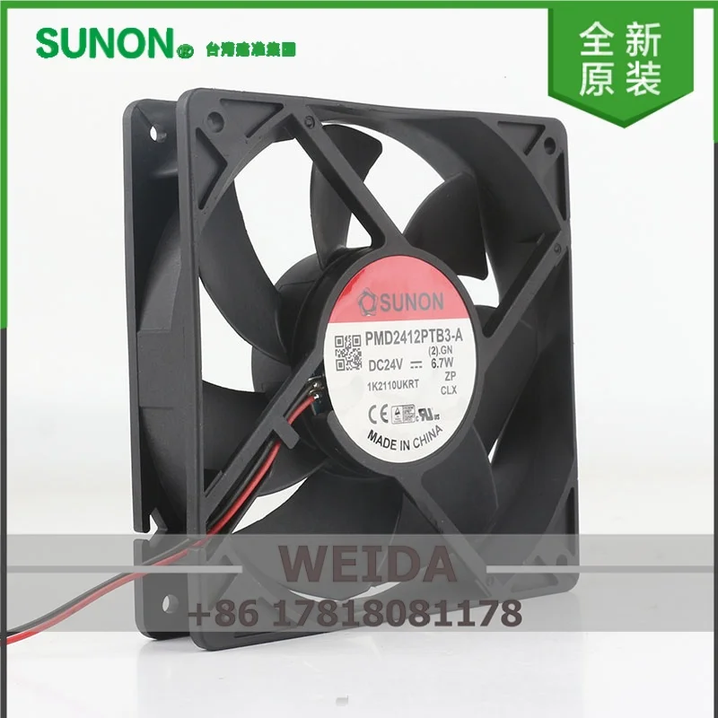 PMD2412PTB3-A is a brand-new original SUNON precision fan with 12025 24V 6.7W inverter.
PMD2412PTB3-A is a brand-new original SUNON precision fan with 12025 24V 6.7W inverter.