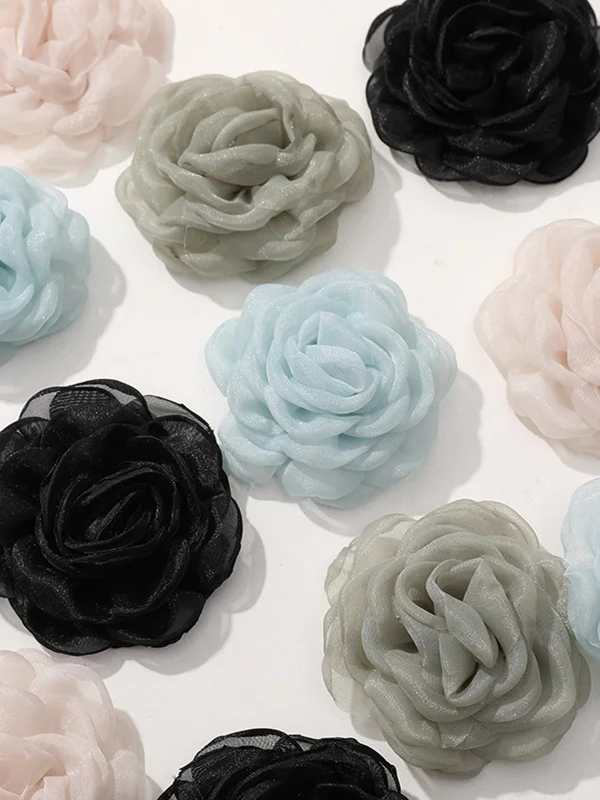 Korean Sle Handmade Ogees Light Color Lace Rose Flower DIY Hair Clip Faionable Accory for Clothing And Hair
Korean Sle Handmade Ogees Light Color Lace Rose Flower DIY Hair Clip Faionable Accory for Clothing And Hair
