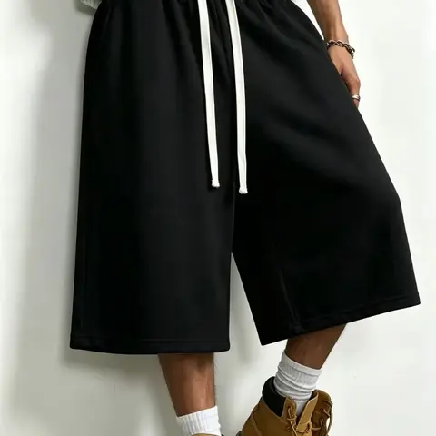 Men's Casual Sports Shorts, Fashionable Street Casual Style, Street Fashionable Loose Shorts, Unisex Summer New Style