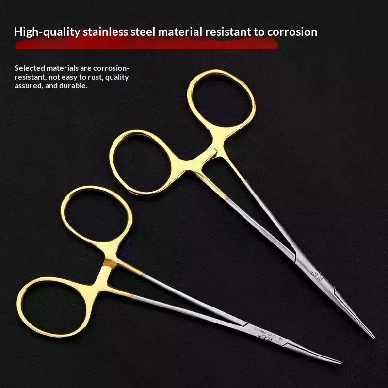 Dental Multifunctional Hand Tool 12.5cm Stainless Steel Hemostatic Forceps Medical Curved/Straight Tip Cutter Tool
Dental Multifunctional Hand Tool 12.5cm Stainless Steel Hemostatic Forceps Medical Curved/Straight Tip Cutter Tool