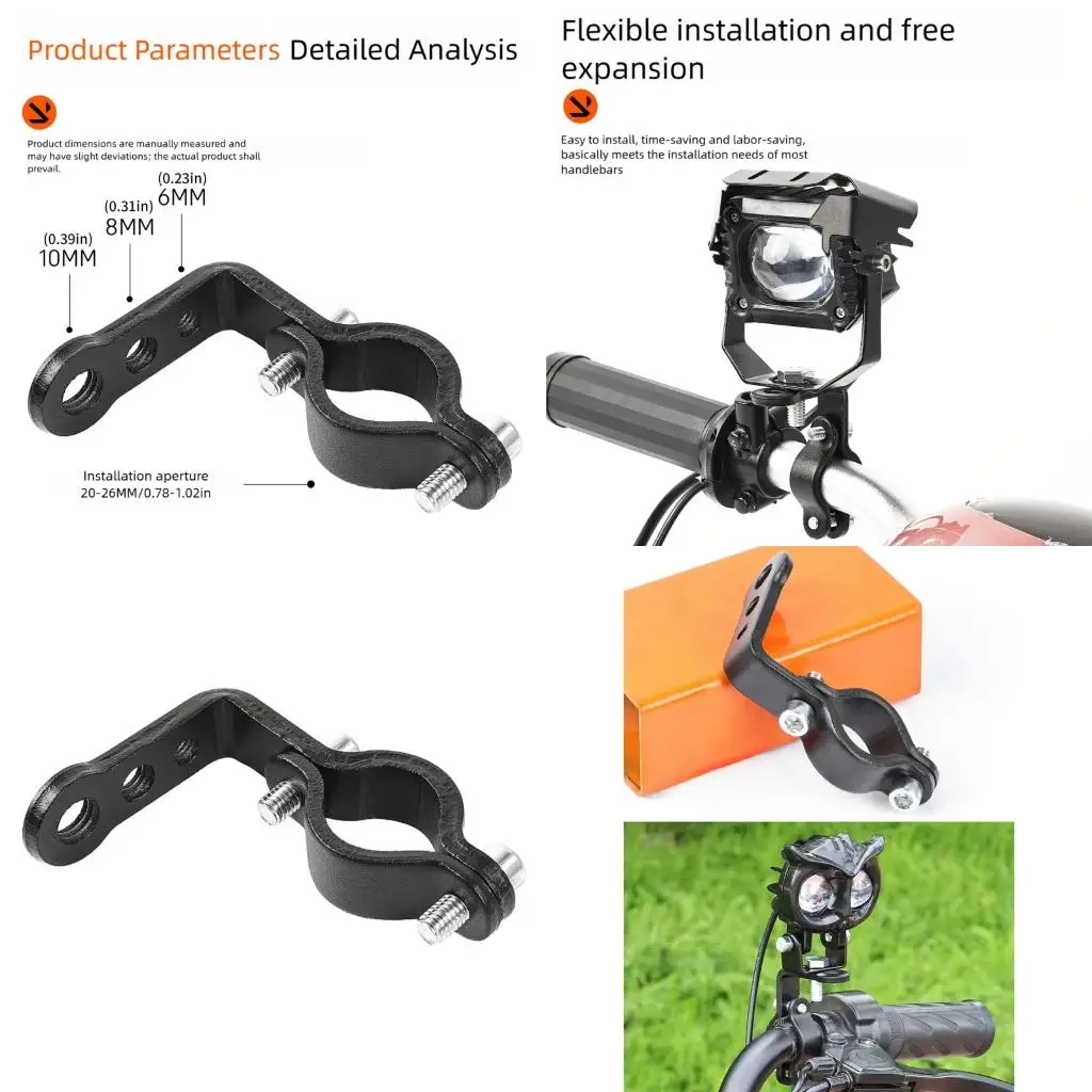 All Weather Motorcycle Handlebar Clamp Rack Secure Fastener Multiple Hole Design
All Weather Motorcycle Handlebar Clamp Rack Secure Fastener Multiple Hole Design