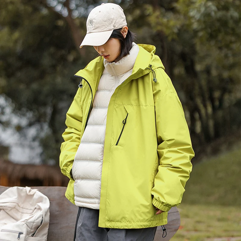 Winter Men 3-in-1 Outdoor Jacket Detachable Down Jacket Parkas Couple Hooded Waterproof Thick Warm High Quality Puffer Coat
Winter Men 3-in-1 Outdoor Jacket Detachable Down Jacket Parkas Couple Hooded Waterproof Thick Warm High Quality Puffer Coat