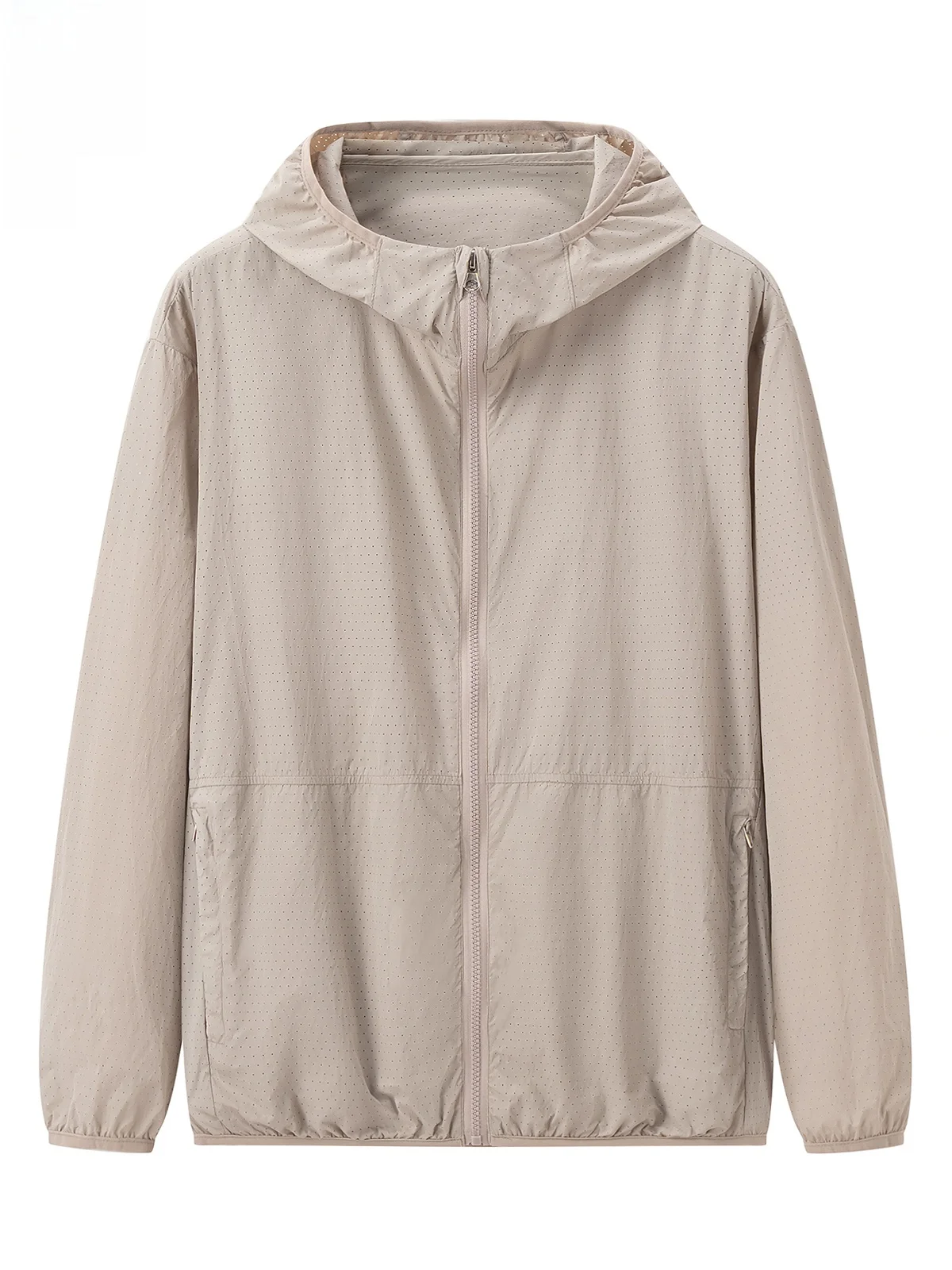 Men's Casual Loose Fit Laser Perforated Thin Qui Dry Breathable Hooded Sun Protection Jaet Outerwear in Pure Colors 
Men's Casual Loose Fit Laser Perforated Thin Qui Dry Breathable Hooded Sun Protection Jaet Outerwear in Pure Colors