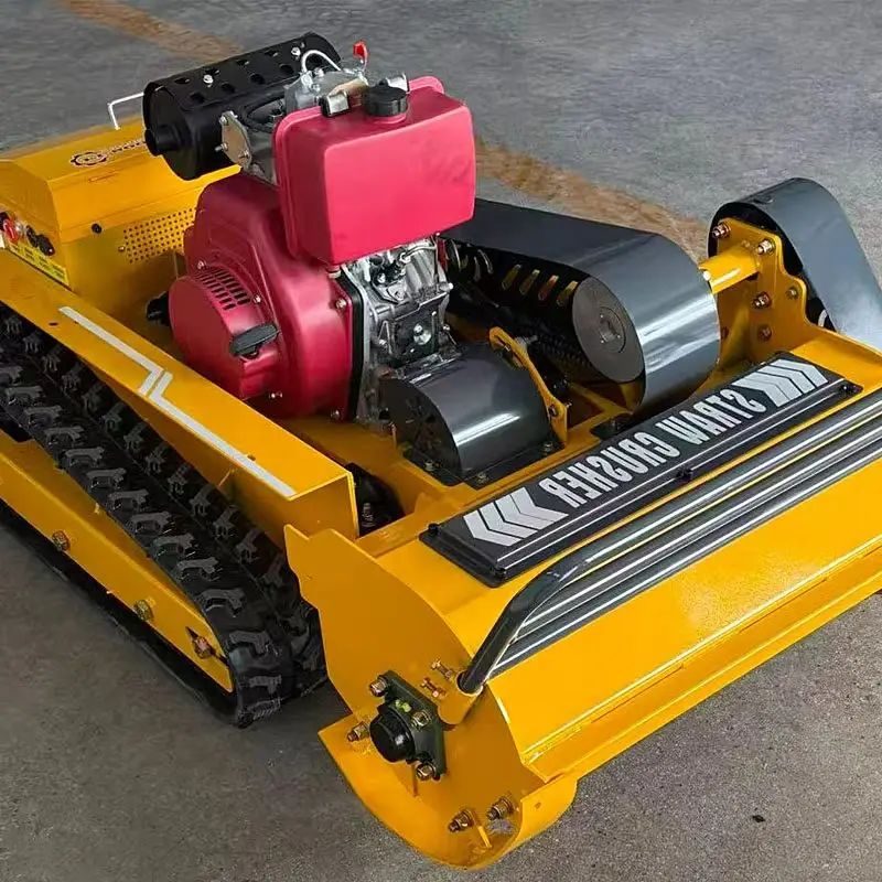 Custom Mini Farm Flail Mower 800mm 1000mm 1200mm RC Home Tracked Mower
Custom Mini Farm Flail Mower 800mm 1000mm 1200mm RC Home Tracked Mower
