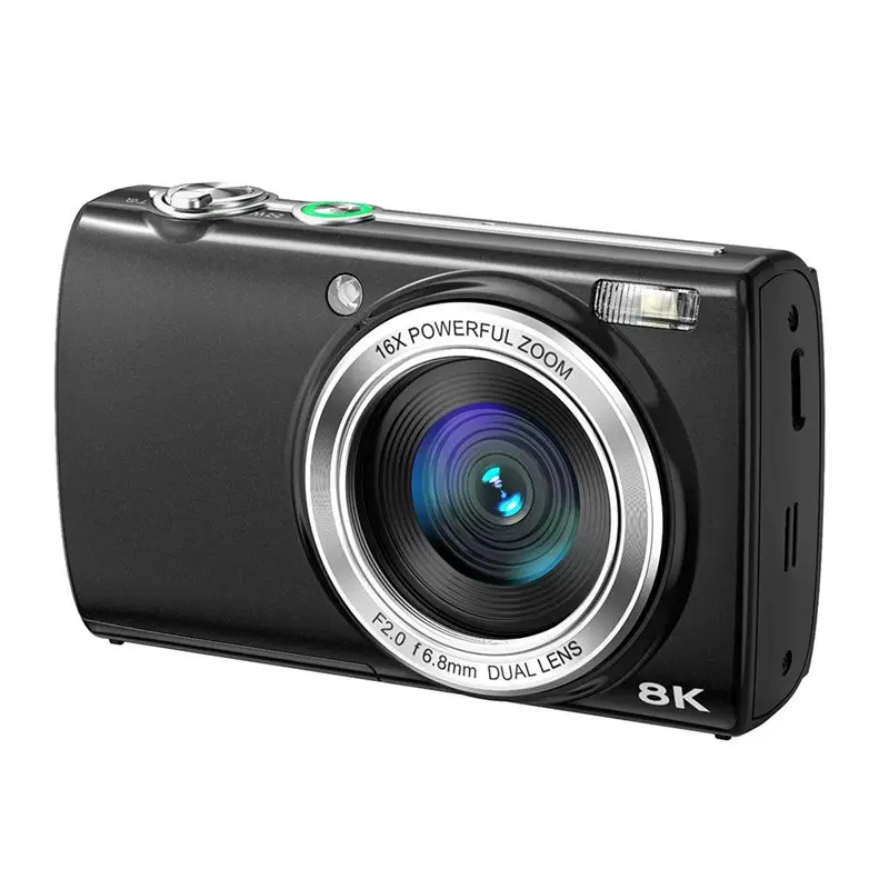B50B-8K Digital Camera For Photography, 88MP Wifi Vlogging Camera With Dual Lens, Touch Screen, 16X Zoom Autofocus Camera
B50B-8K Digital Camera For Photography, 88MP Wifi Vlogging Camera With Dual Lens, Touch Screen, 16X Zoom Autofocus Camera