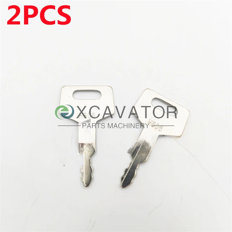 2Pcs H806 Key for Takeuchi Excavator & Track LoaderEasy To Use Practical Durable BU1698X2
2Pcs H806 Key for Takeuchi Excavator & Track LoaderEasy To Use Practical Durable BU1698X2