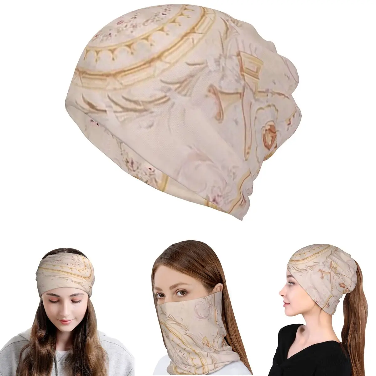 Antique French Aubusson Rug Print Bandana Neck Gaiter Wrap Scarf Multi-use Cycling Scarf Beanies Hat for Men Women Breathable
Antique French Aubusson Rug Print Bandana Neck Gaiter Wrap Scarf Multi-use Cycling Scarf Beanies Hat for Men Women Breathable