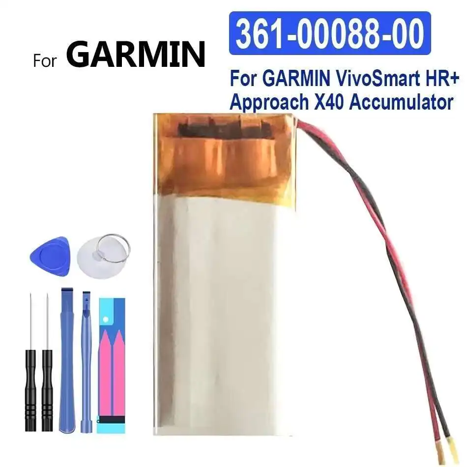 Для Garmin Vivosmart HR HR+ Approach X40 361-00088-00 Аккумулятор для часов Быстрая зарядка 80 мАч Высокая емкость
Для Garmin Vivosmart HR HR+ Approach X40 361-00088-00 Аккумулятор для часов Быстрая зарядка 80 мАч Высокая емкость
