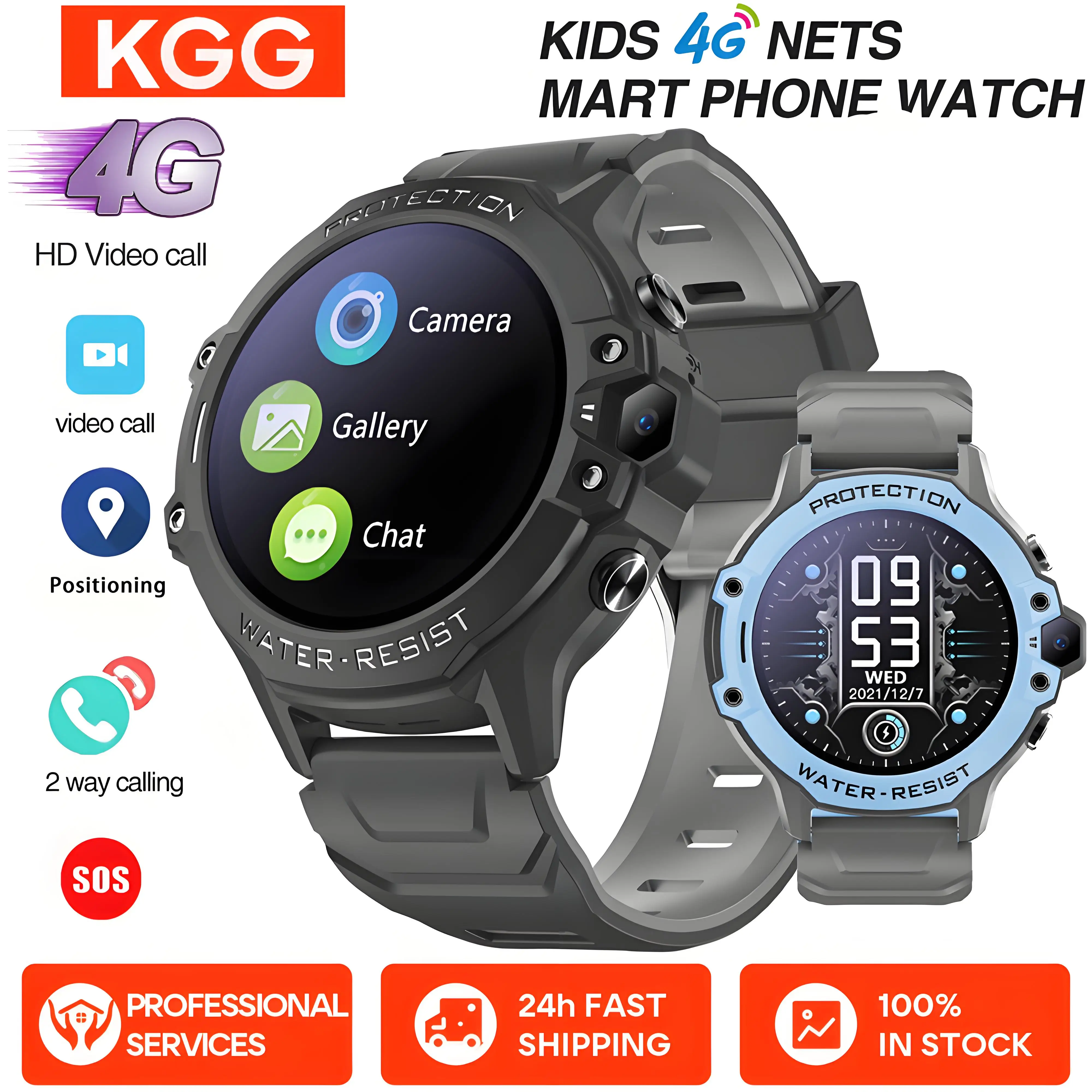 Kids 4G Video Call Chat Smart Watch Student 1.28" Waterproof GPS WIFI LBS Location 670Mah Battery Calculator Children Smartwatch
Kids 4G Video Call Chat Smart Watch Student 1.28" Waterproof GPS WIFI LBS Location 670Mah Battery Calculator Children Smartwatch