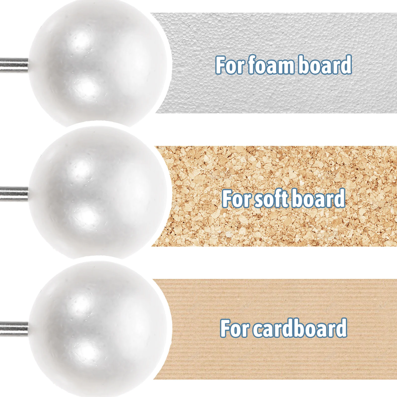 200pcs Soft Cork Board Tacks Office Pearls Pins PP Metal Straight Ball Head Jewelry Craft Making Supplies Household
200pcs Soft Cork Board Tacks Office Pearls Pins PP Metal Straight Ball Head Jewelry Craft Making Supplies Household