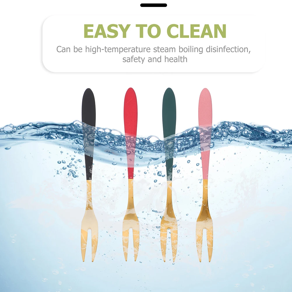 5pcs Stainless Steel Fruit Forks Polished Lightweight Mini Dessert Snack Appetizer Cake Forks for Party Banquet Home
5pcs Stainless Steel Fruit Forks Polished Lightweight Mini Dessert Snack Appetizer Cake Forks for Party Banquet Home