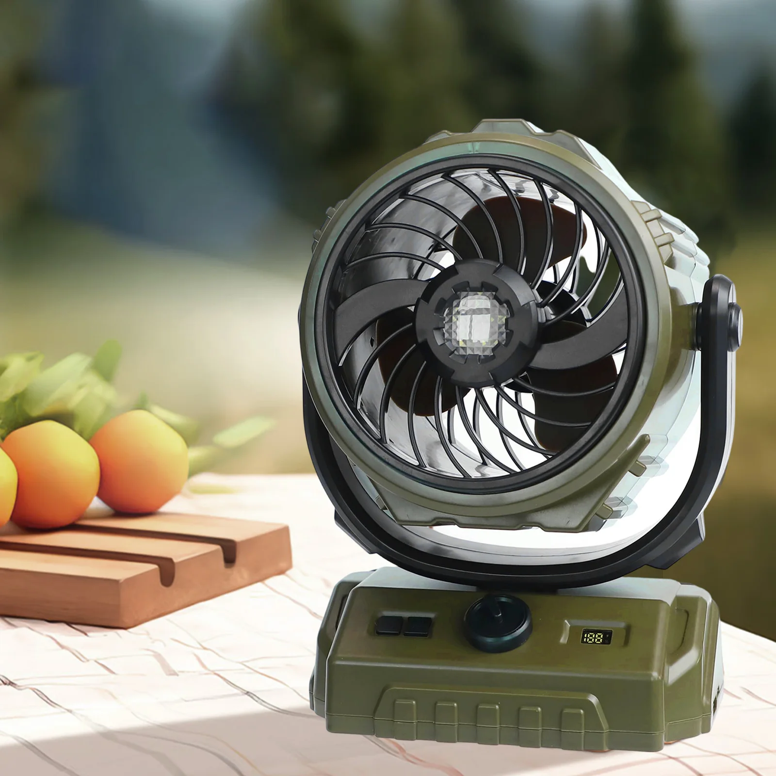 Adjustable Speed Fan 6-inch Fan 3-in-1 Functionality 6000mAh Battery Adjustable Brightness Compact Design 3 In 1 Camping Fan
Adjustable Speed Fan 6-inch Fan 3-in-1 Functionality 6000mAh Battery Adjustable Brightness Compact Design 3 In 1 Camping Fan