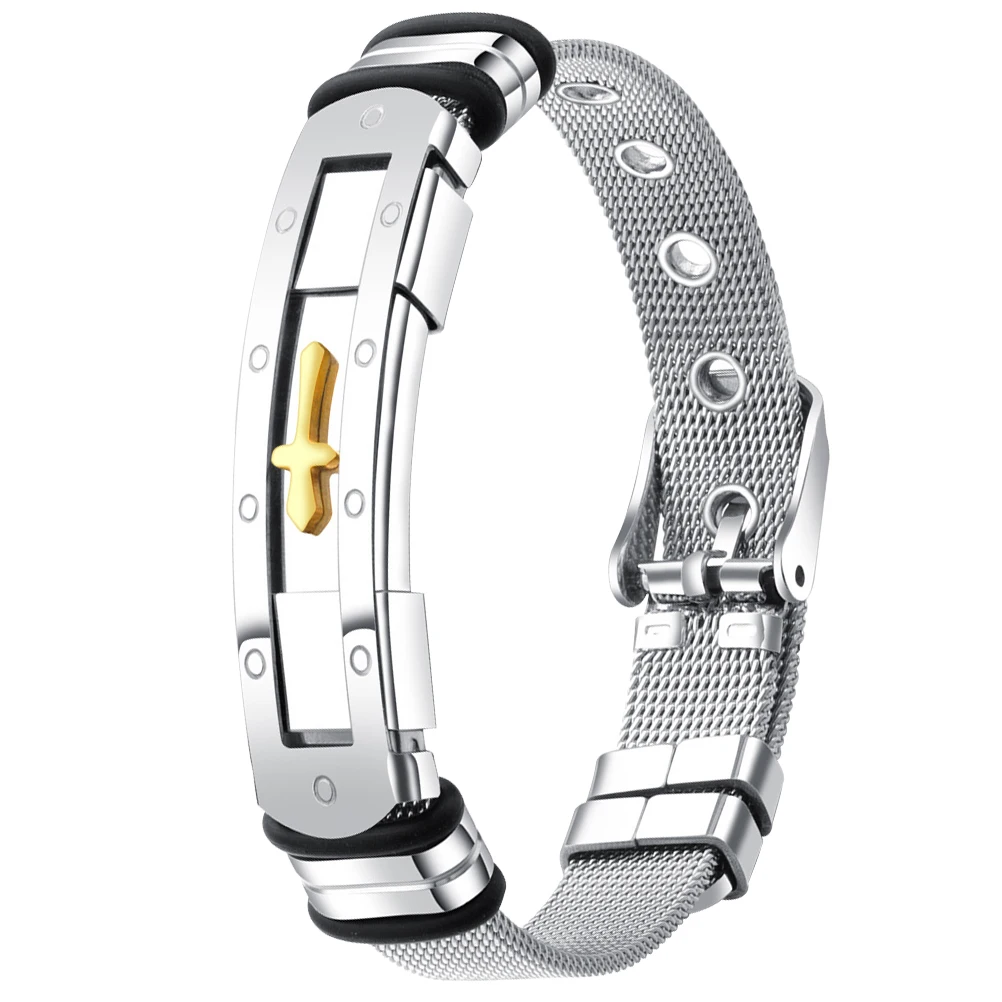 1pcs Titanium Steel Bracelet Mens Chain Stainless Wristbands Jewelry Strong Durable Fashionable wrist jewelry for men
1pcs Titanium Steel Bracelet Mens Chain Stainless Wristbands Jewelry Strong Durable Fashionable wrist jewelry for men