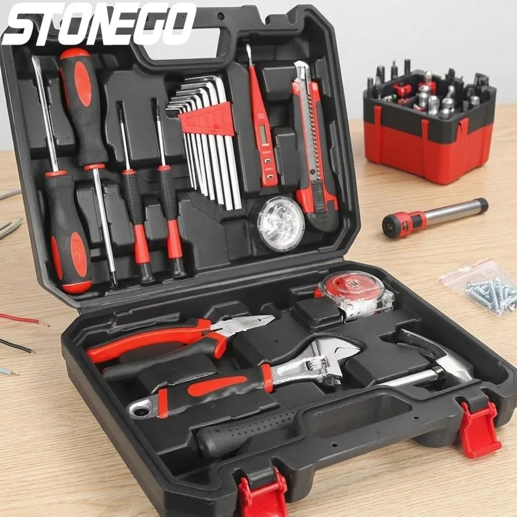 108Pcs Tool Set with Screwdriver Wrench Kit for Auto Repair Home Handy Tool Box Must Have Tools
108Pcs Tool Set with Screwdriver Wrench Kit for Auto Repair Home Handy Tool Box Must Have Tools