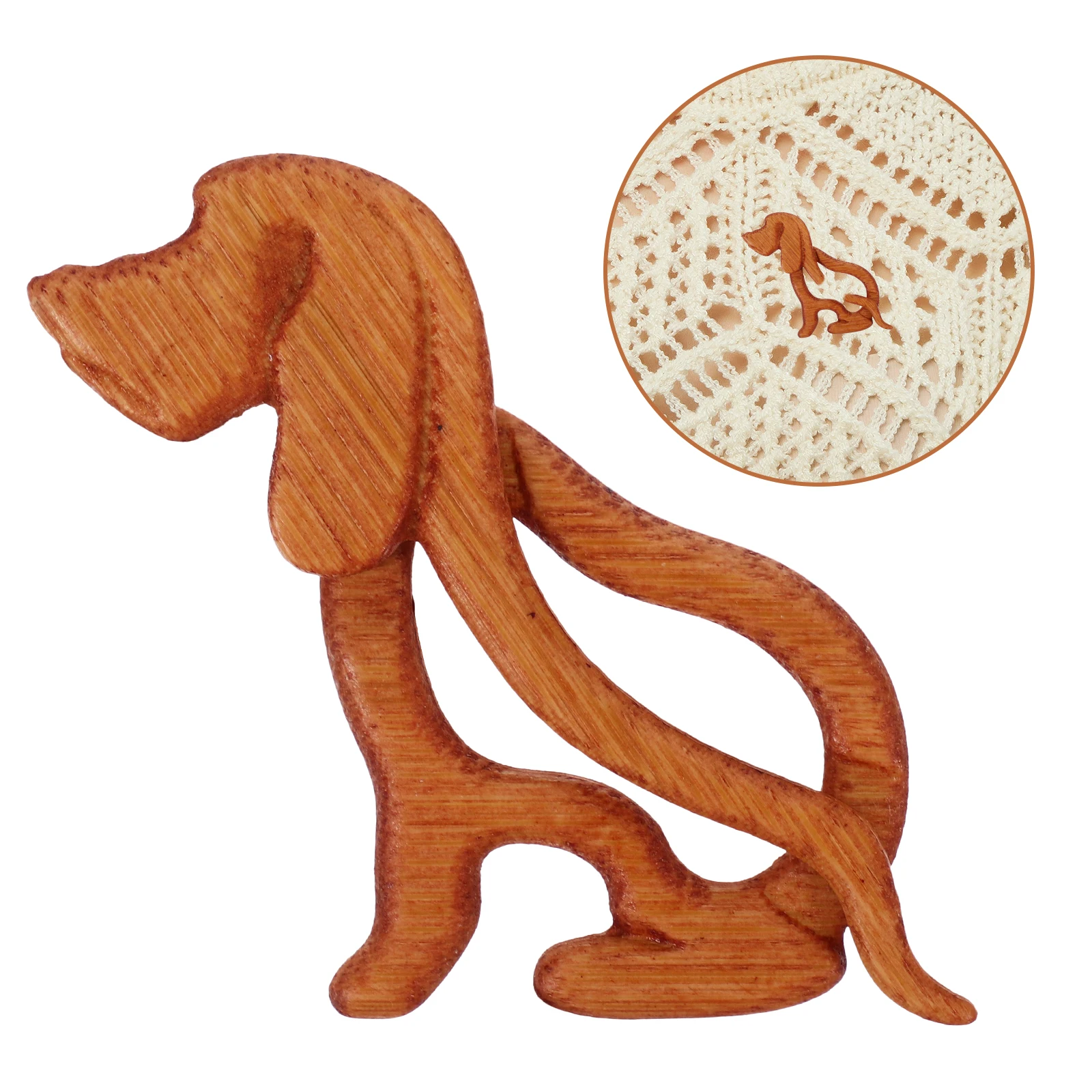 Dog-style Sweater Bamboo Cardigan Pins Girls Backpack Lapel Pin Shawl Decor Scarf Pins And Clips Wooden Animal Scarf Style
Dog-style Sweater Bamboo Cardigan Pins Girls Backpack Lapel Pin Shawl Decor Scarf Pins And Clips Wooden Animal Scarf Style