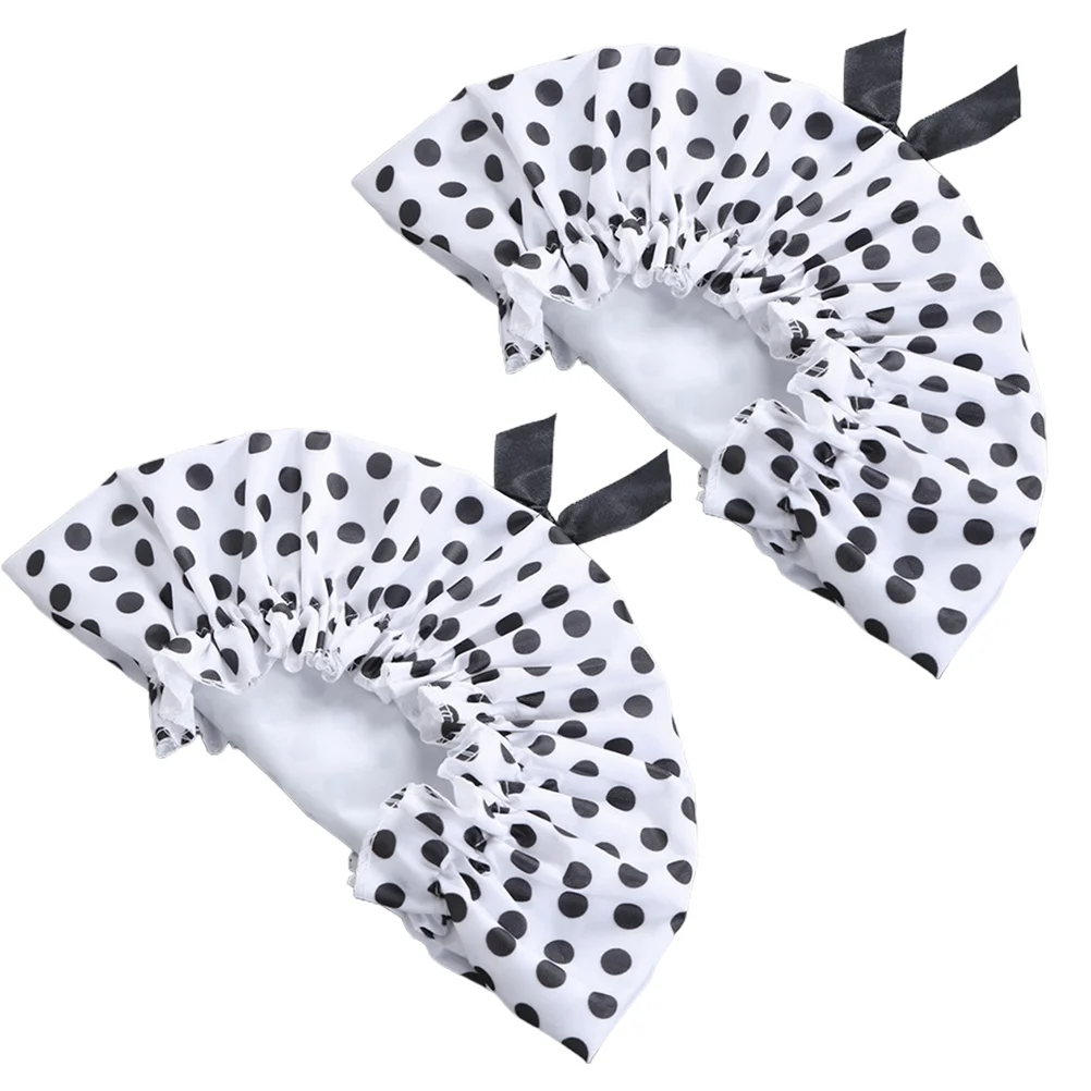 2 Pcs Waterproof Shower Cap Hats PVC Elastic Bath Caps for Women Female Travel SPA Hair Foldable Reusable
2 Pcs Waterproof Shower Cap Hats PVC Elastic Bath Caps for Women Female Travel SPA Hair Foldable Reusable
