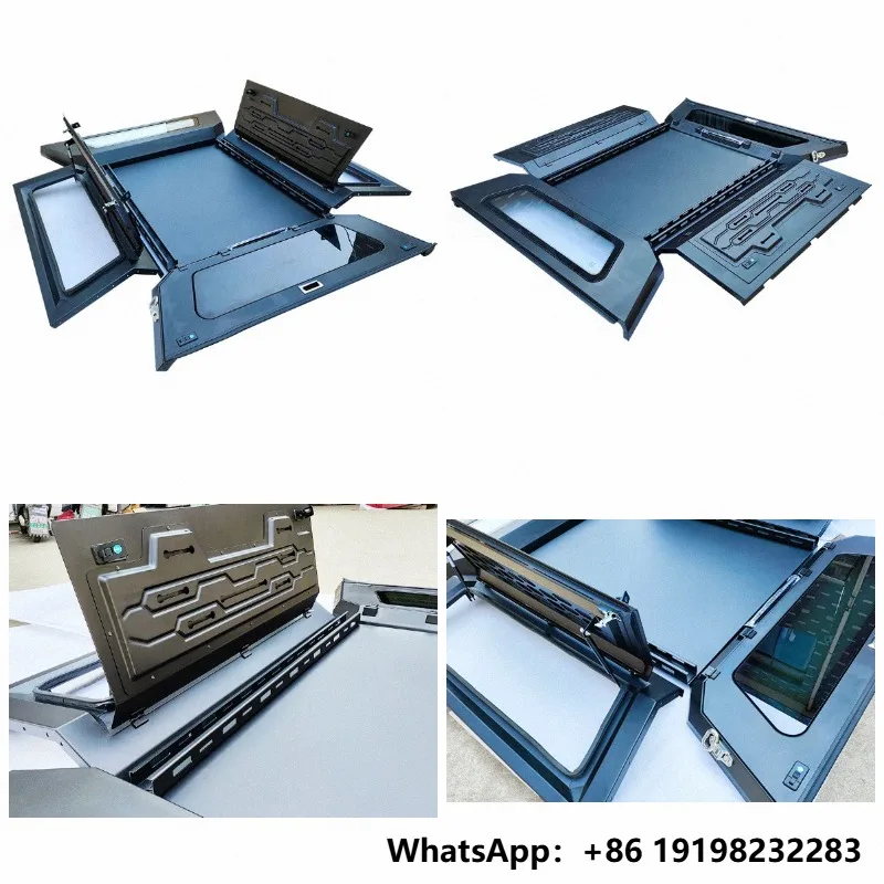 Manganese Steel Hard Aluminum Alloy Topcover 4x4 Offroad Accessories Pickup Truck Bed Canopy Topper for Great Wall Poer for GWM
Manganese Steel Hard Aluminum Alloy Topcover 4x4 Offroad Accessories Pickup Truck Bed Canopy Topper for Great Wall Poer for GWM