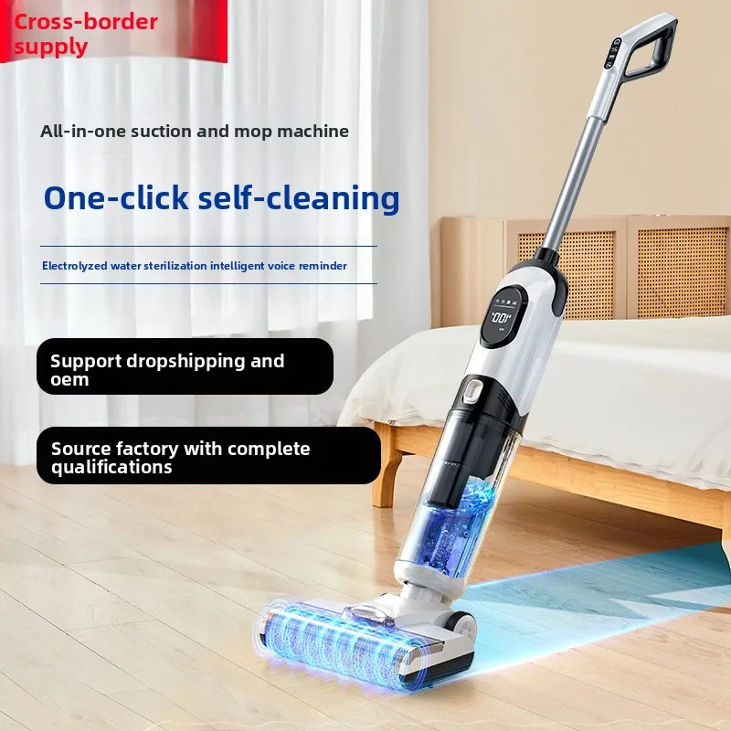 Smart Automatic Vacuum Mop HEPA Filter Brushless Motor High Suction Wet Dry Cleaning 40-50min Runtime Home Floor Cleaner
Smart Automatic Vacuum Mop HEPA Filter Brushless Motor High Suction Wet Dry Cleaning 40-50min Runtime Home Floor Cleaner