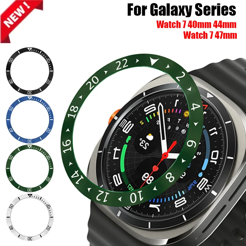 Bezel Ring for Samsung Galaxy Watch 7 40mm 44mm Case Protection Metal Frame Protector Cover Bumper Decorate 7ultra Accessories
Bezel Ring for Samsung Galaxy Watch 7 40mm 44mm Case Protection Metal Frame Protector Cover Bumper Decorate 7ultra Accessories